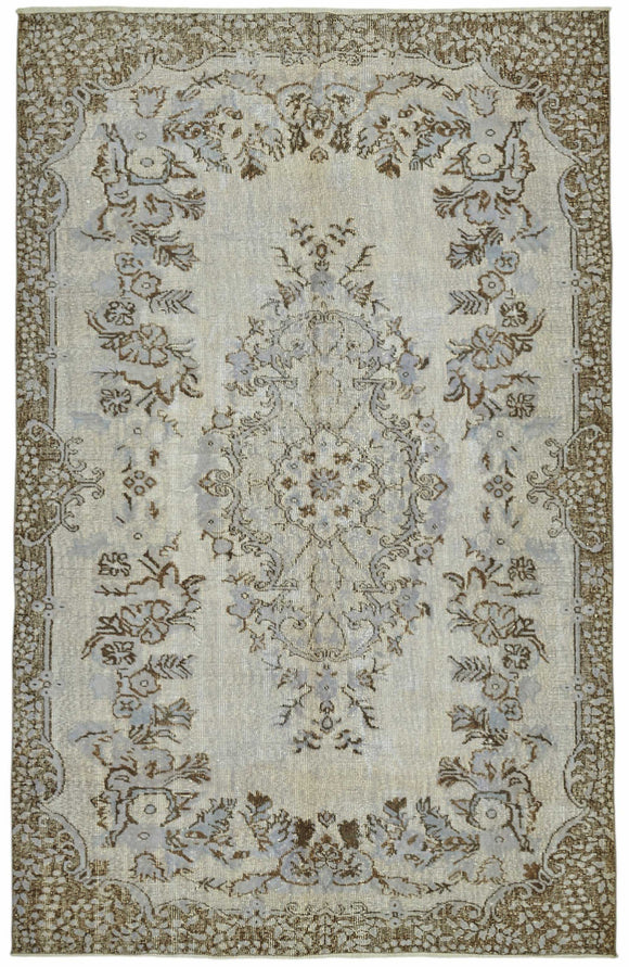6x9 Blue Over-dyed Rug - 49367