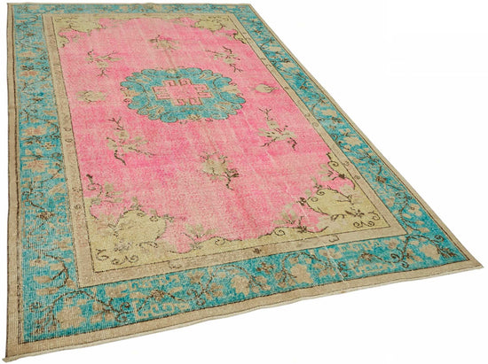 6x9 Multicolor Over-dyed Rug - 49368