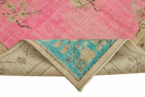 6x9 Multicolor Over-dyed Rug - 49368