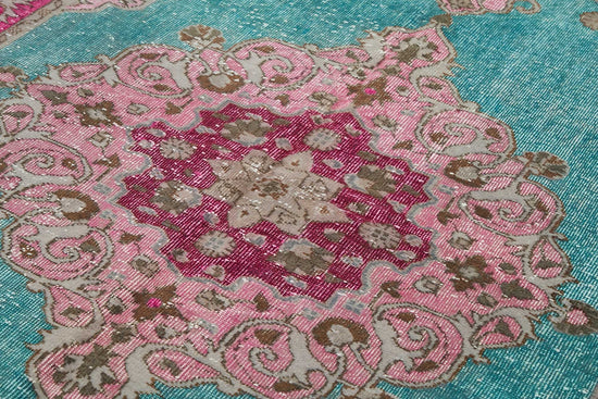 6x10 Multicolor Over-dyed Rug - 49369