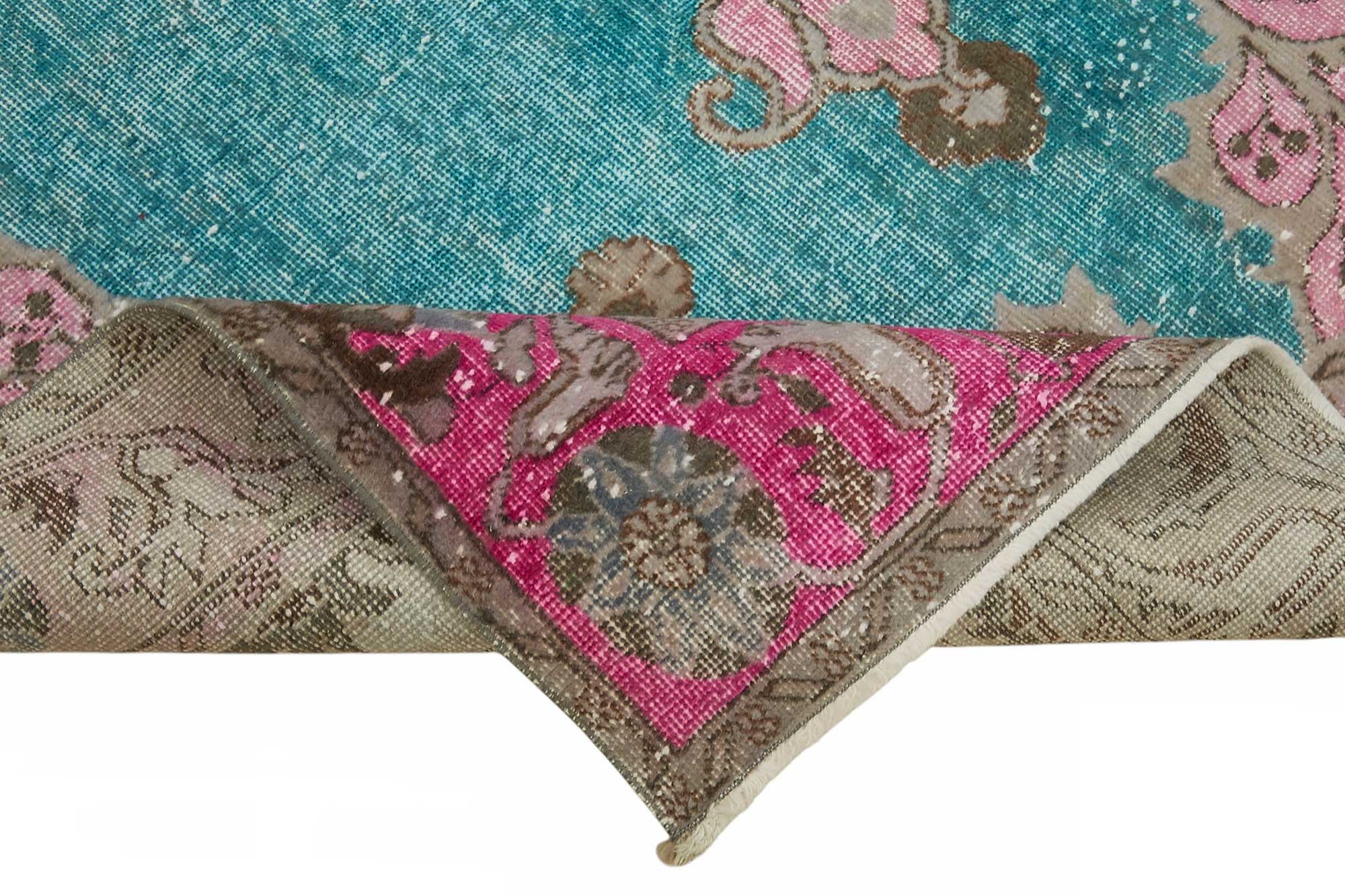 6x10 Multicolor Over-dyed Rug - 49369