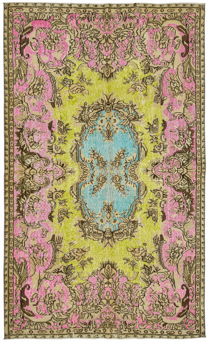 6x9 Multicolor Overdyed Rug - 49370