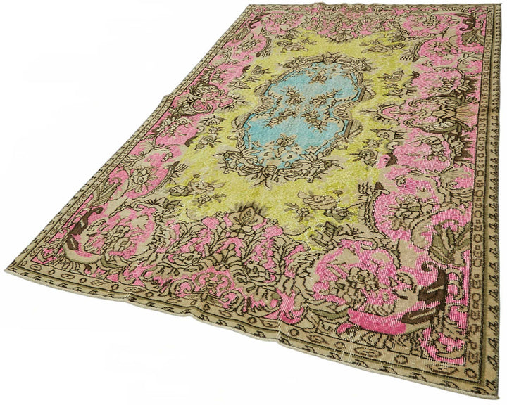 6x9 Multicolor Overdyed Rug - 49370