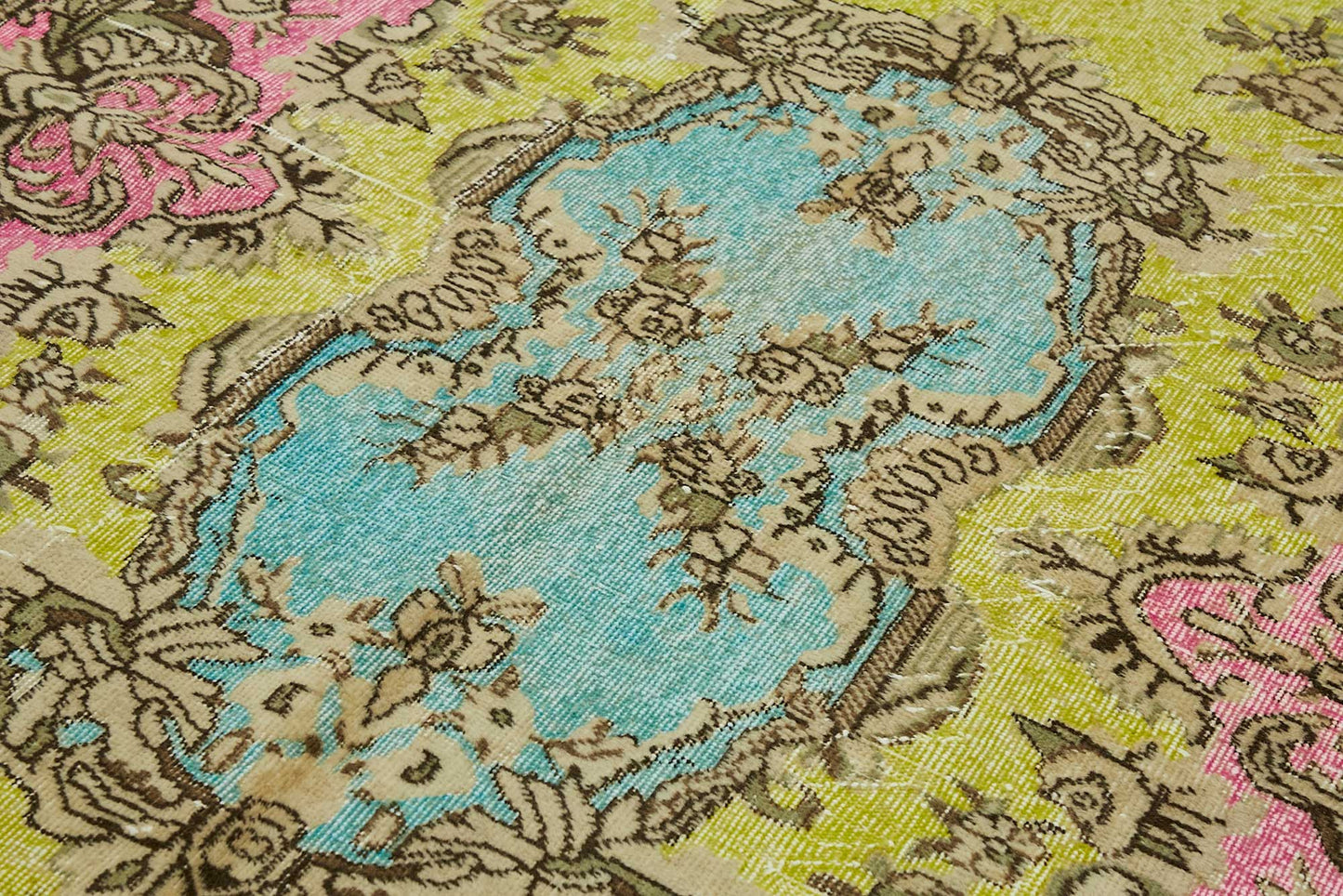 6x9 Multicolor Overdyed Rug - 49370