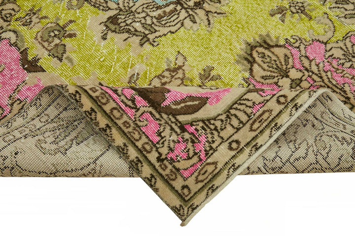 6x9 Multicolor Overdyed Rug - 49370