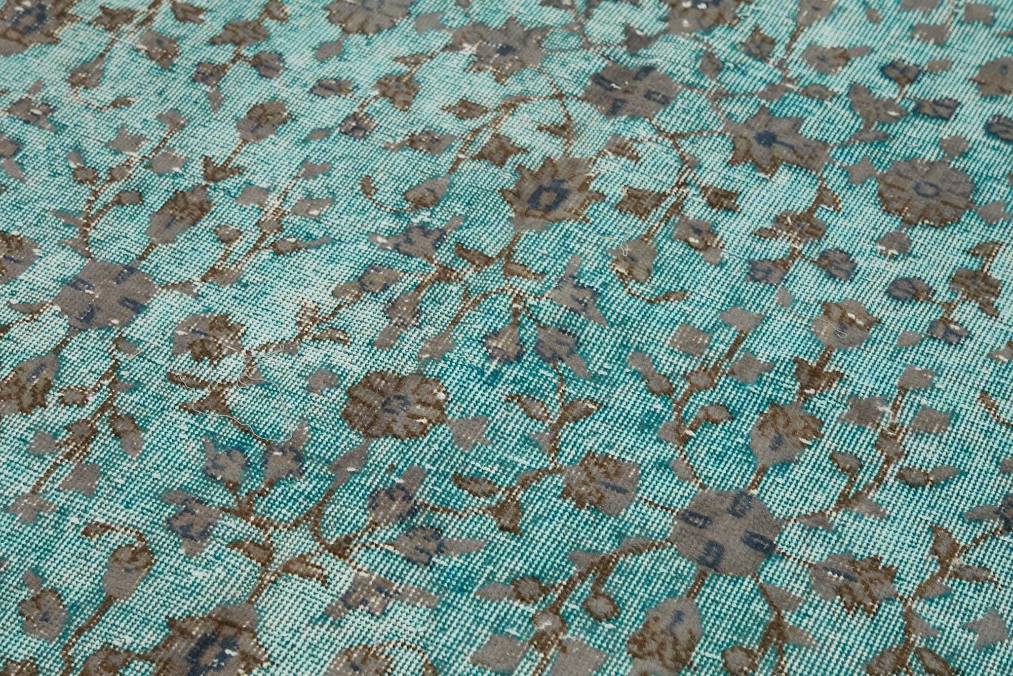 5x8 Multicolor Over-dyed Rug - 49371