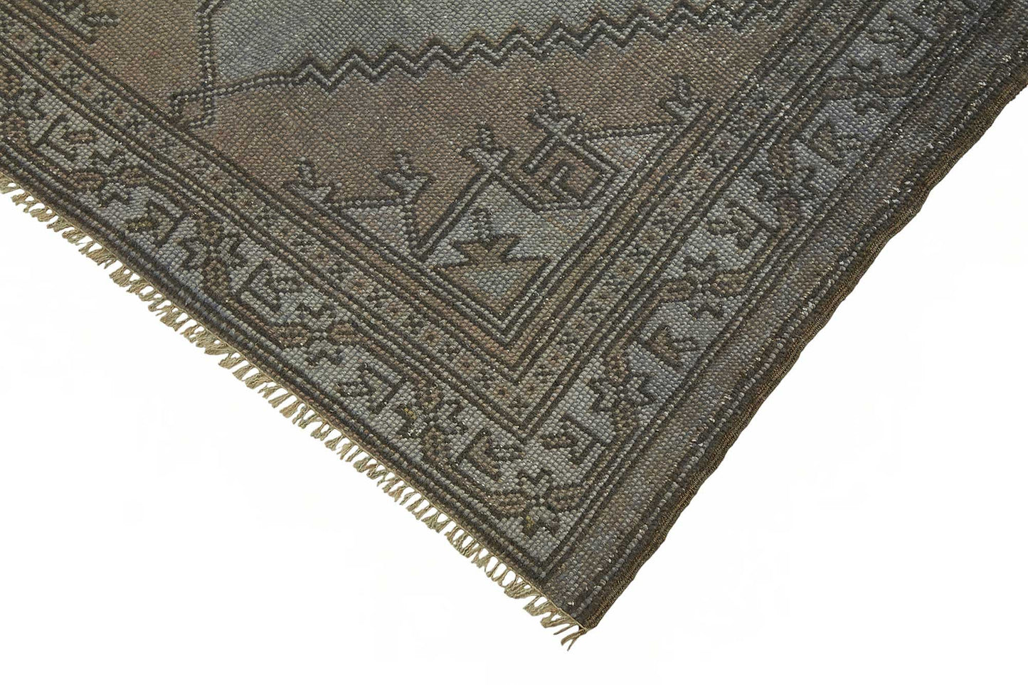 3x4 Grey Vintage Anatolian Rug - 49374