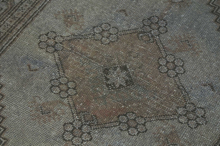 3x4 Grey Vintage Anatolian Rug - 49374