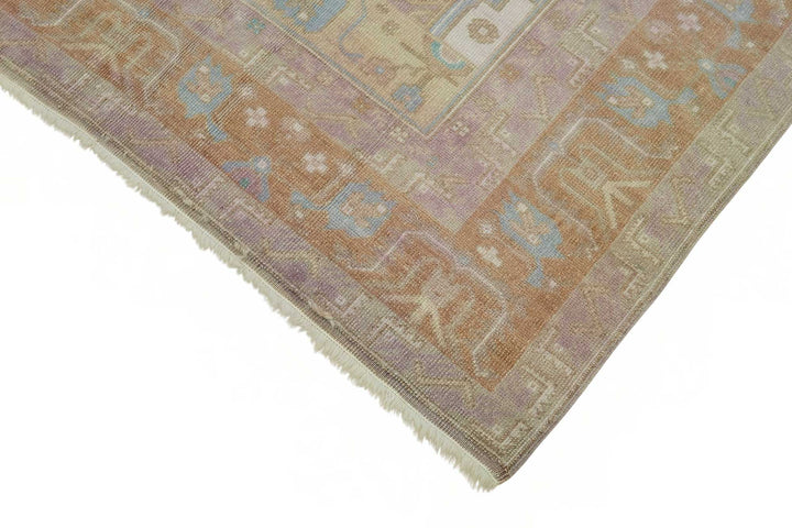 4x7 Purple Vintage Anatolian Rug - 49375