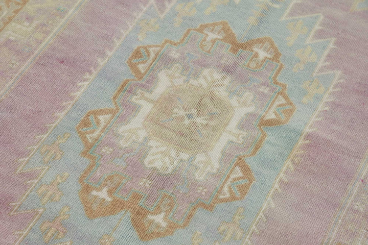 4x7 Purple Vintage Anatolian Rug - 49375