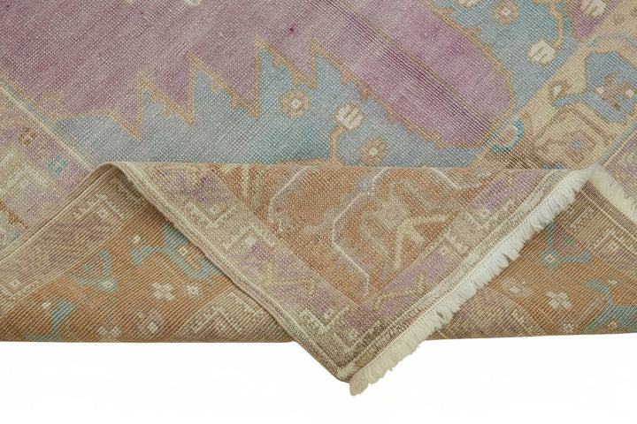 4x7 Purple Vintage Anatolian Rug - 49375