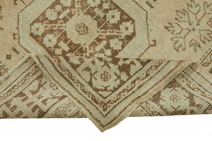 4x12 Beige Vintage Anatolian Rug - 49378
