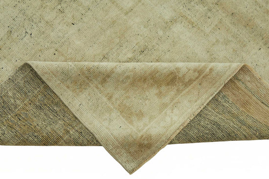 6x10 Beige Vintage Anatolian Rug - 49379
