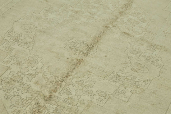 6x9 Beige Vintage Anatolian Rug - 49382