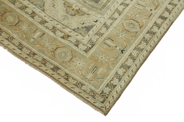 6x10 Beige Vintage Anatolian Rug - 49384