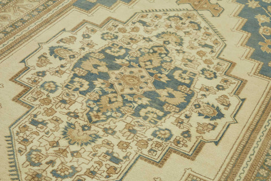 6x11 Beige Vintage Anatolian Rug - 49385