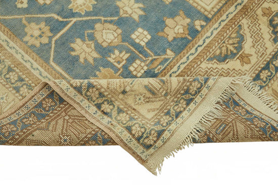 6x11 Beige Vintage Anatolian Rug - 49385
