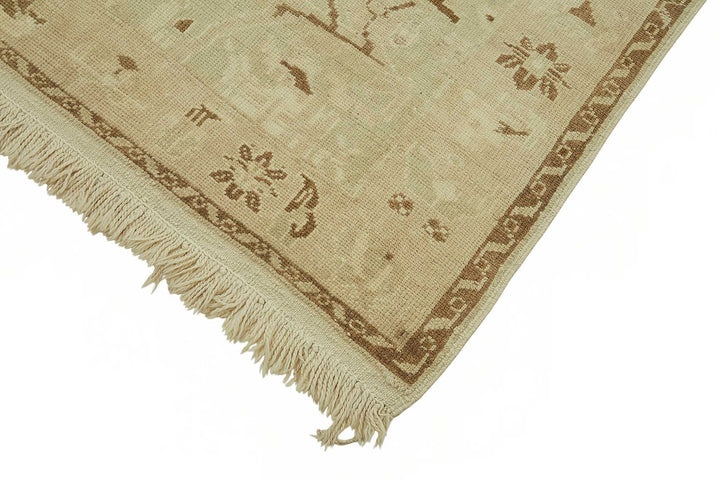 6x9 Beige Vintage Anatolian Rug - 49388