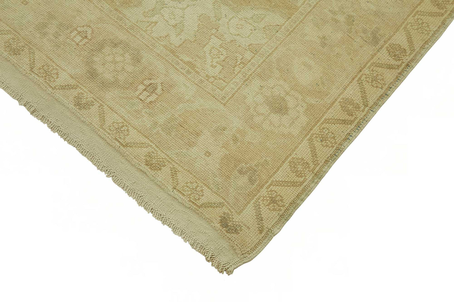 6x9 Beige Vintage Anatolian Rug - 49389