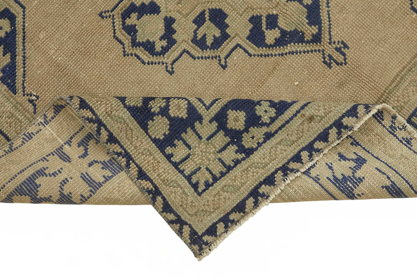 5x12 Beige Vintage Anatolian Rug - 49390