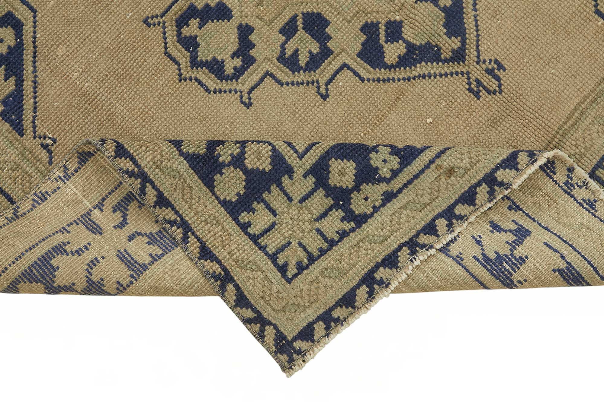 5x12 Beige Vintage Anatolian Rug - 49390
