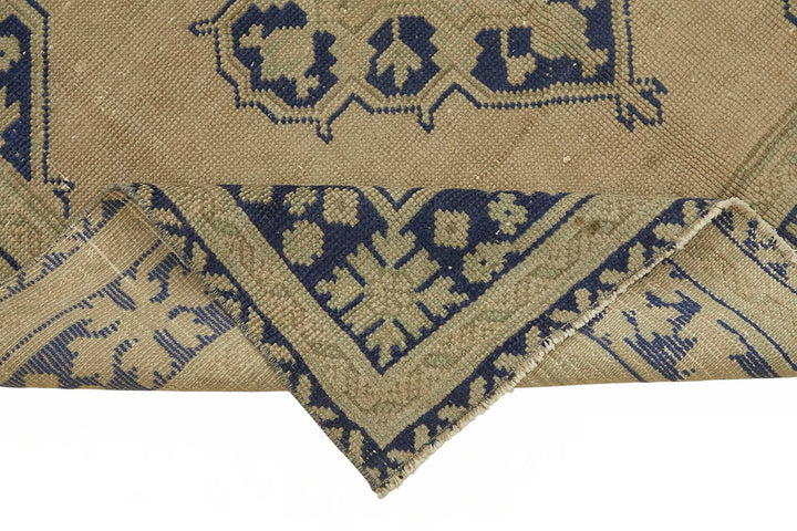 5x12 Beige Vintage Anatolian Rug - 49390