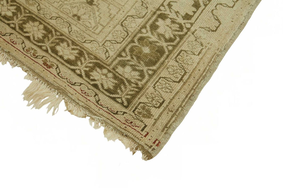 6x9 Beige Vintage Anatolian Rug - 49391