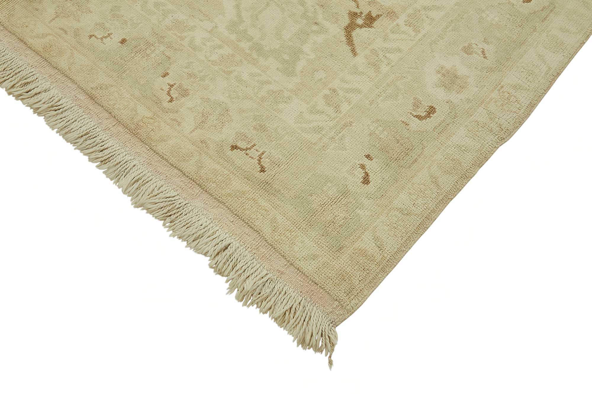6x9 Beige Vintage Anatolian Rug - 49392