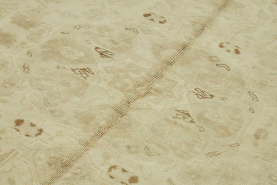 6x9 Beige Vintage Anatolian Rug - 49392