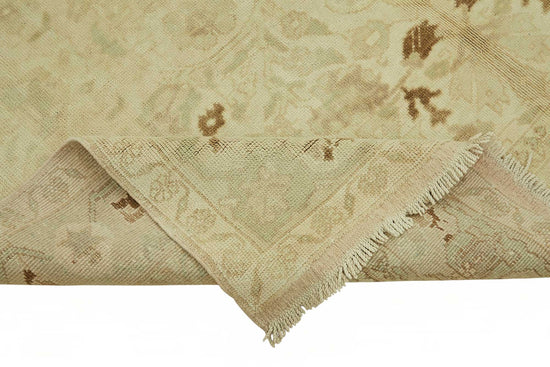 6x9 Beige Vintage Anatolian Rug - 49392