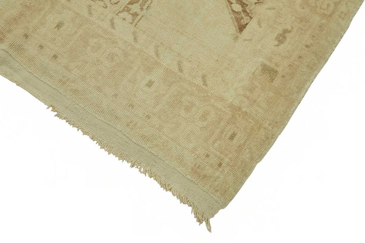 5x10 Beige Vintage Anatolian Rug - 49393