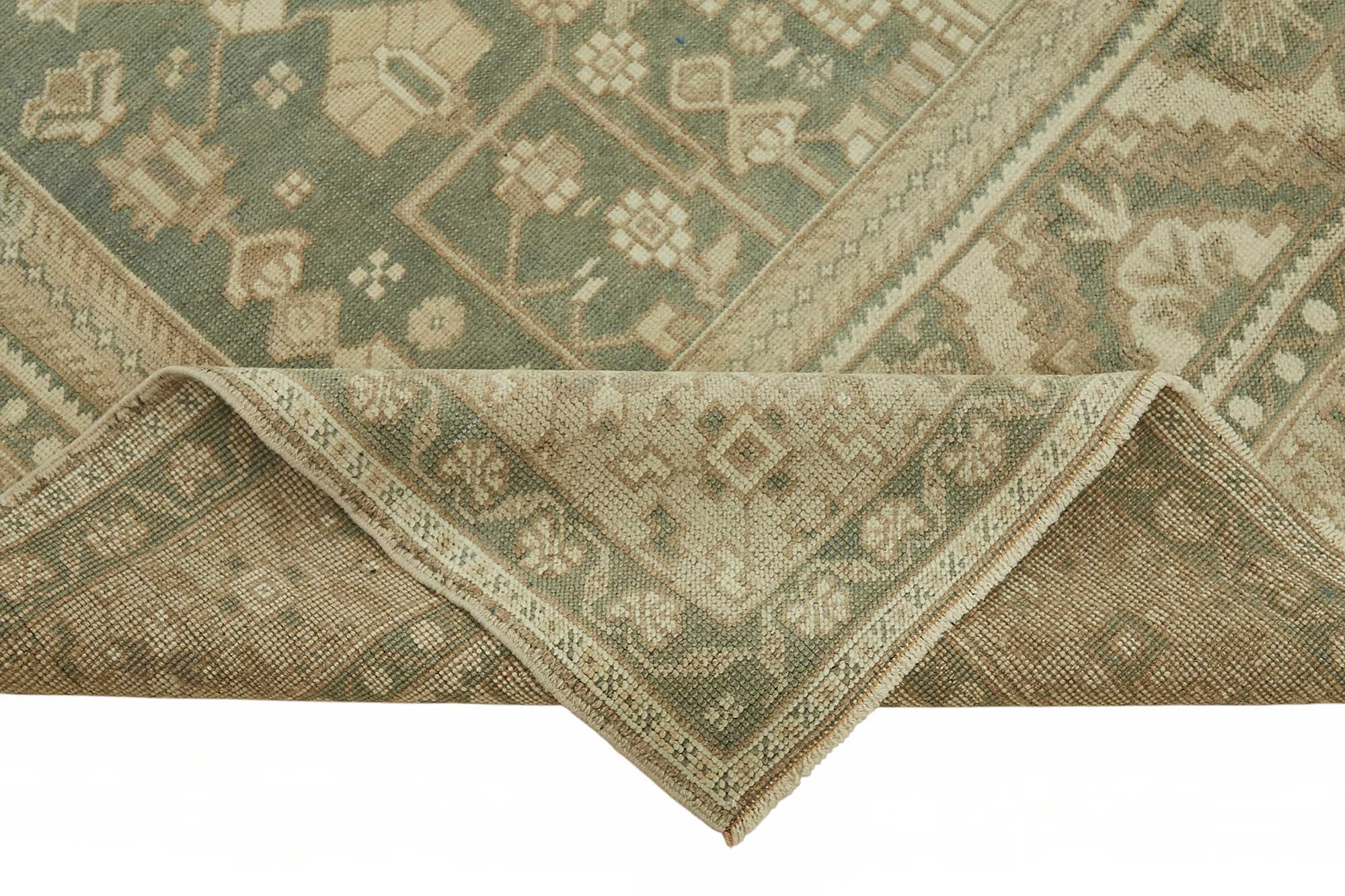6x11 Beige Vintage Anatolian Rug - 49399