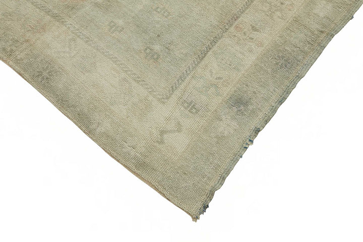 5x11 Beige Vintage Anatolian Rug - 49401