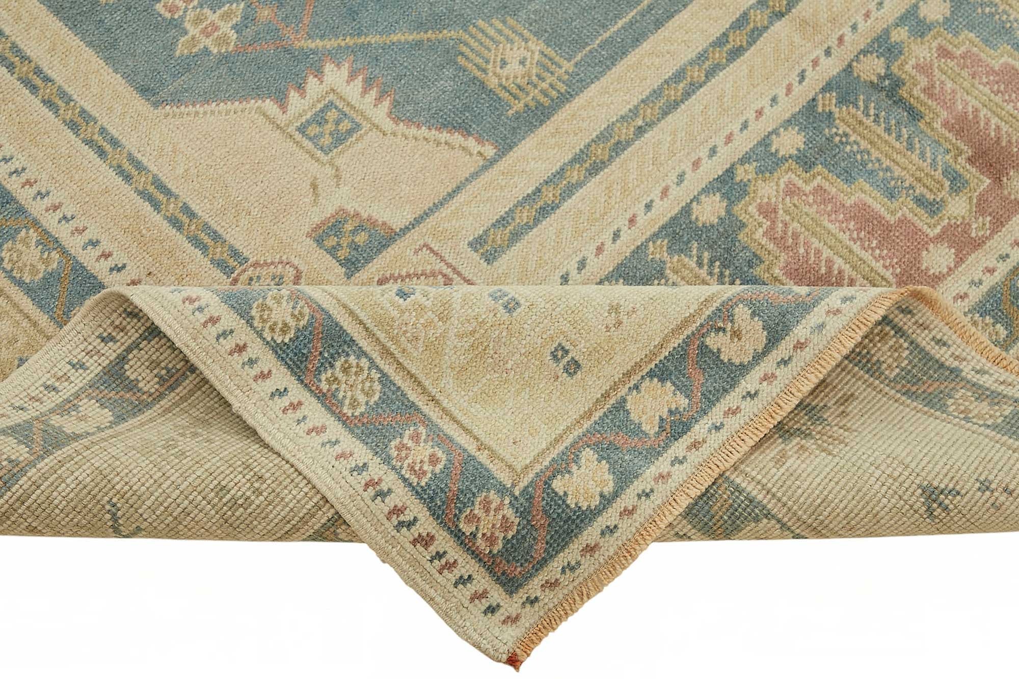 5x10 Beige Vintage Anatolian Rug - 49402