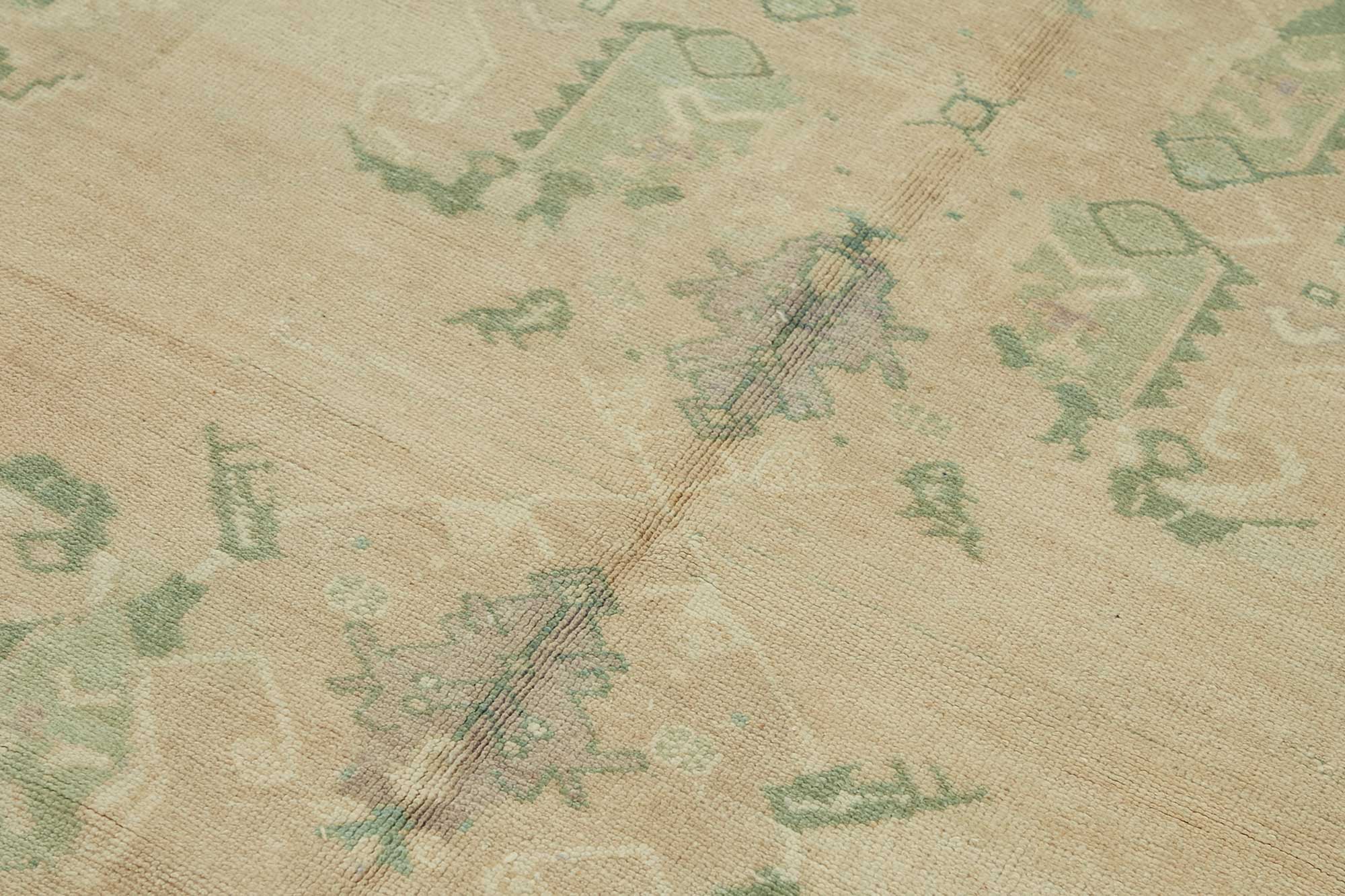 5x12 Beige Vintage Anatolian Rug - 49404