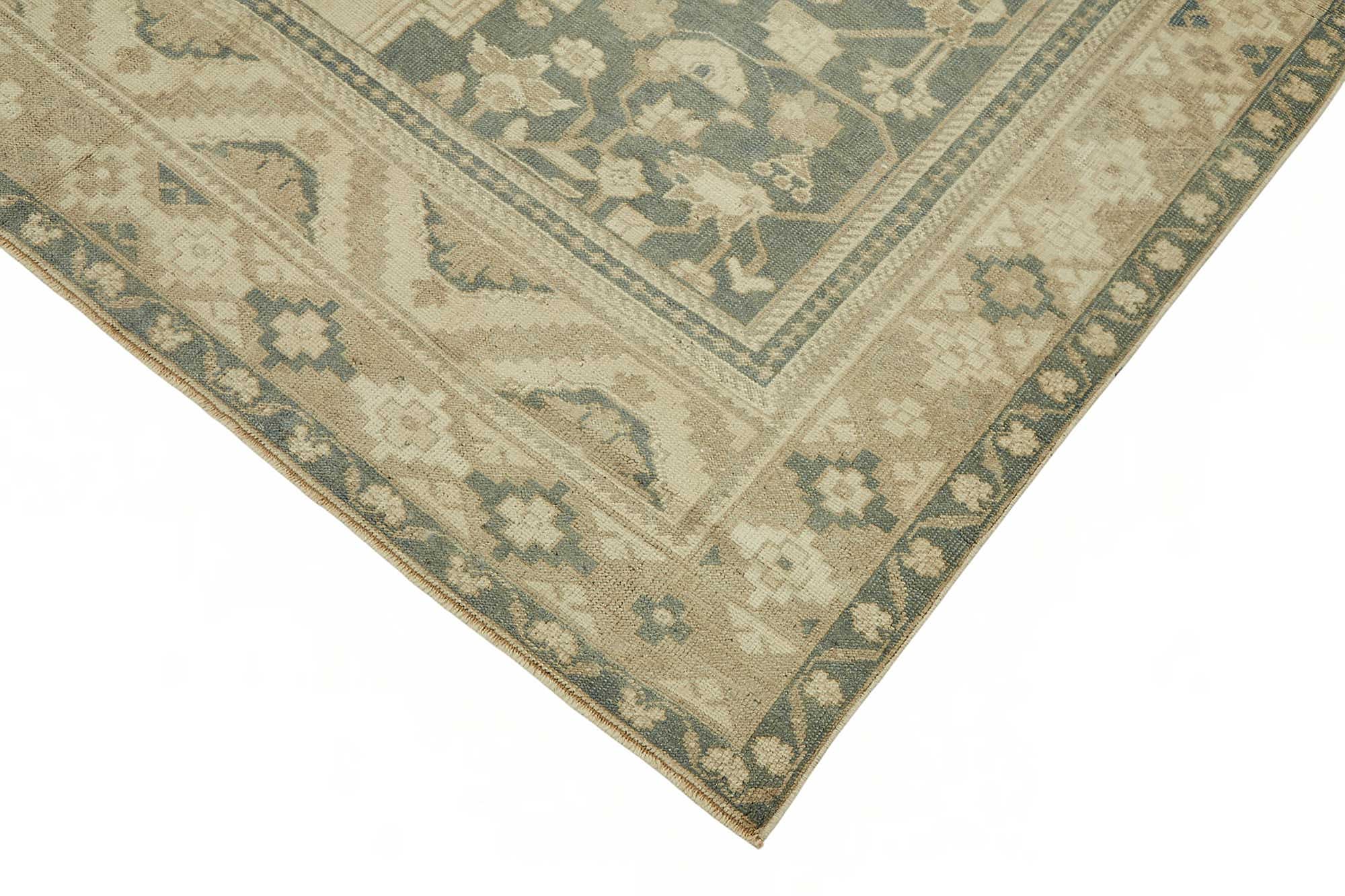 6x11 Beige Vintage Anatolian Rug - 49405