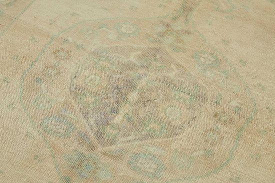 5x11 Beige Vintage Anatolian Rug - 49406