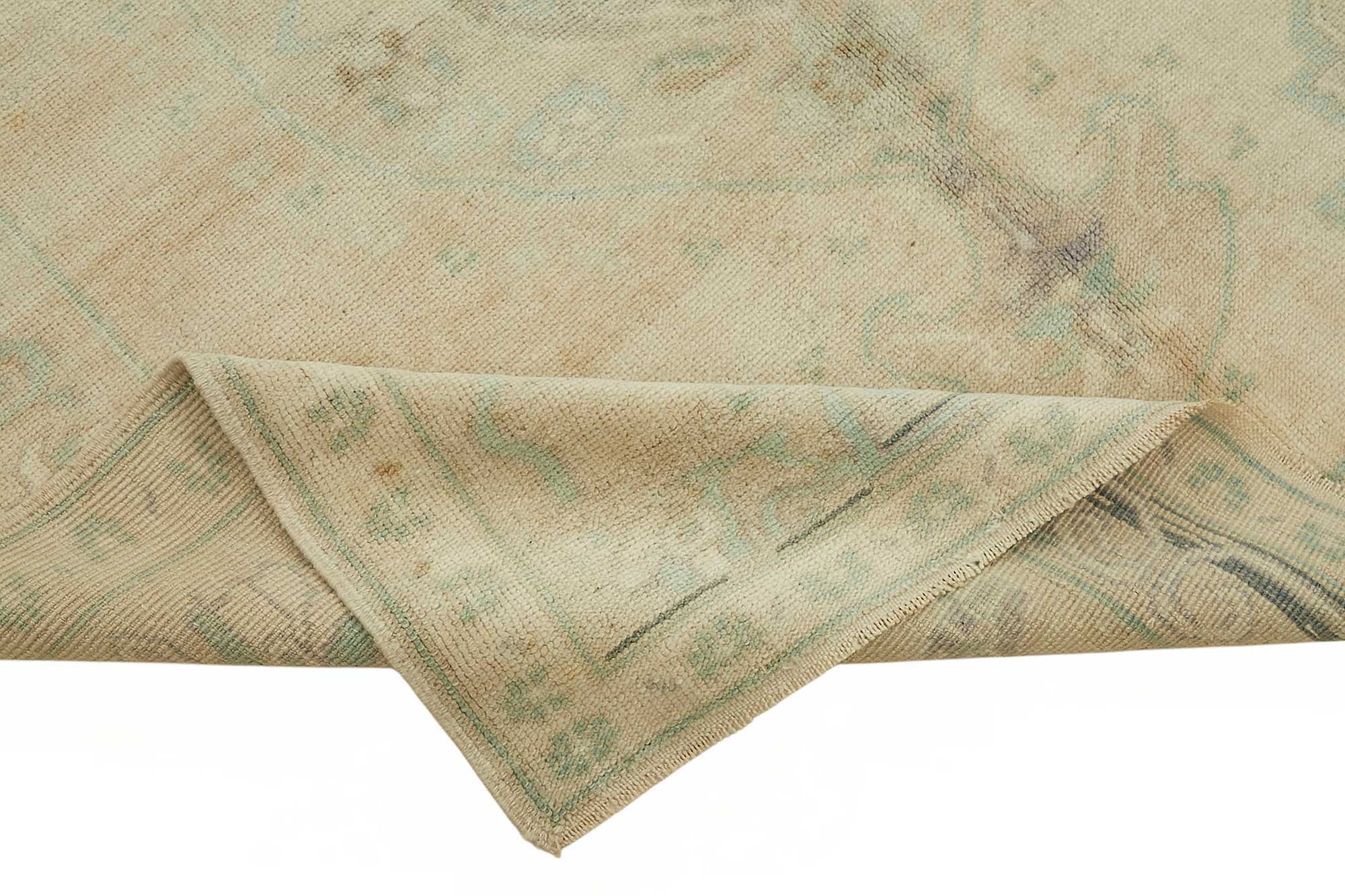 5x11 Beige Vintage Anatolian Rug - 49406