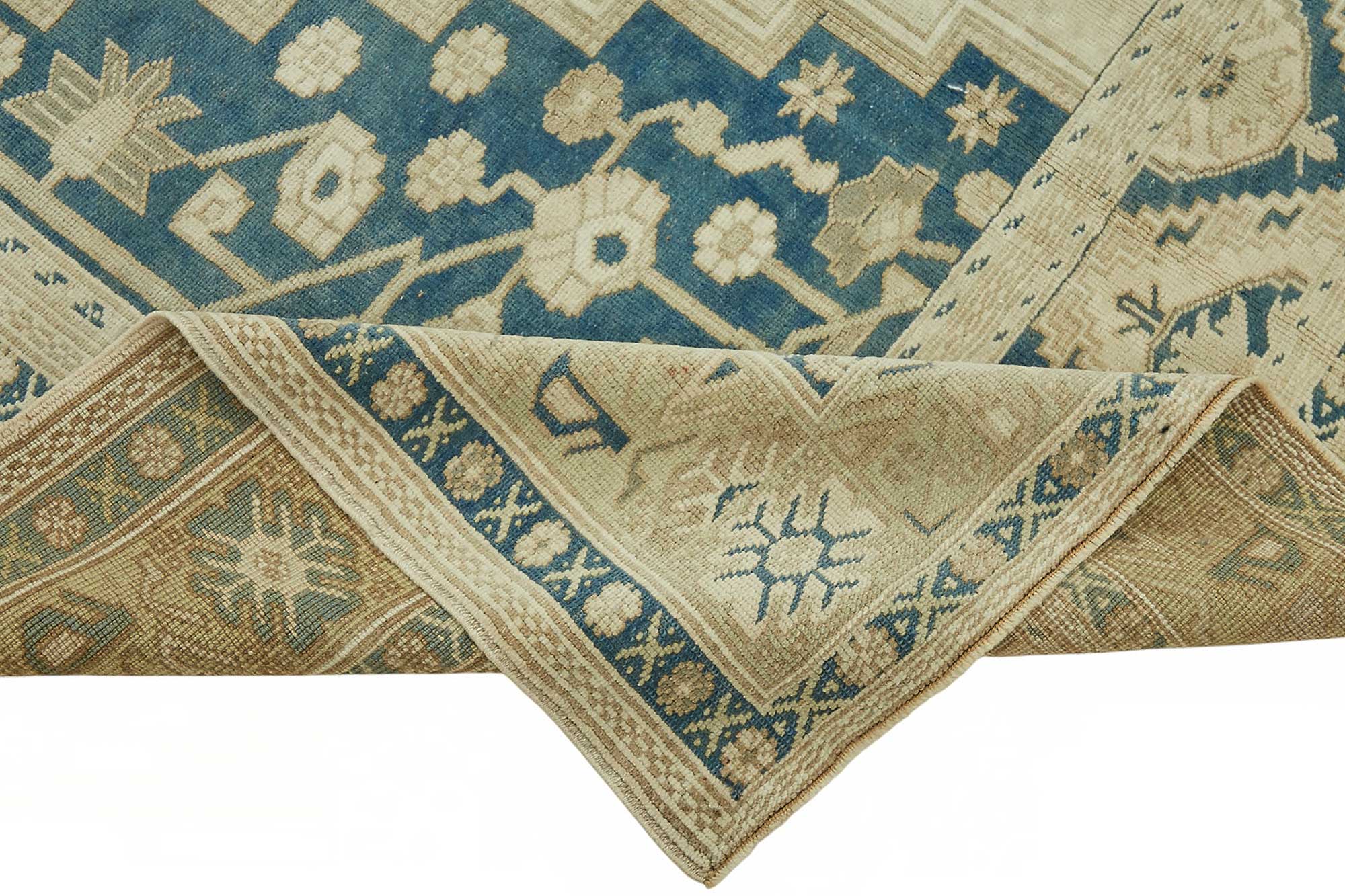 6x11 Beige Vintage Anatolian Rug - 49407