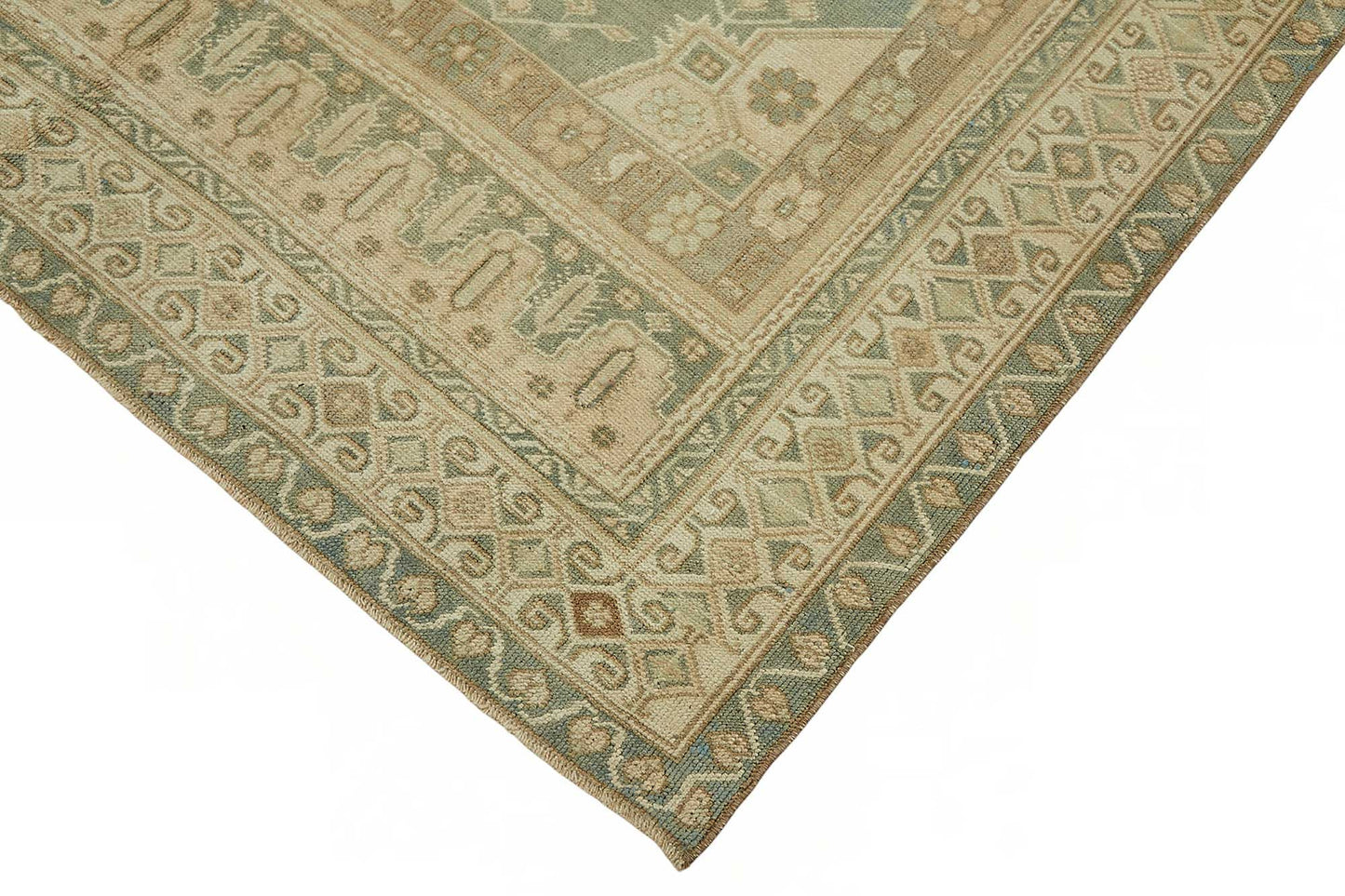 6x10 Beige Vintage Anatolian Rug - 49408