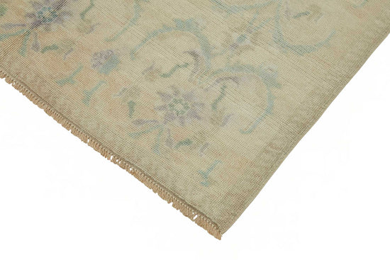 5x10 Beige Vintage Anatolian Rug - 49409