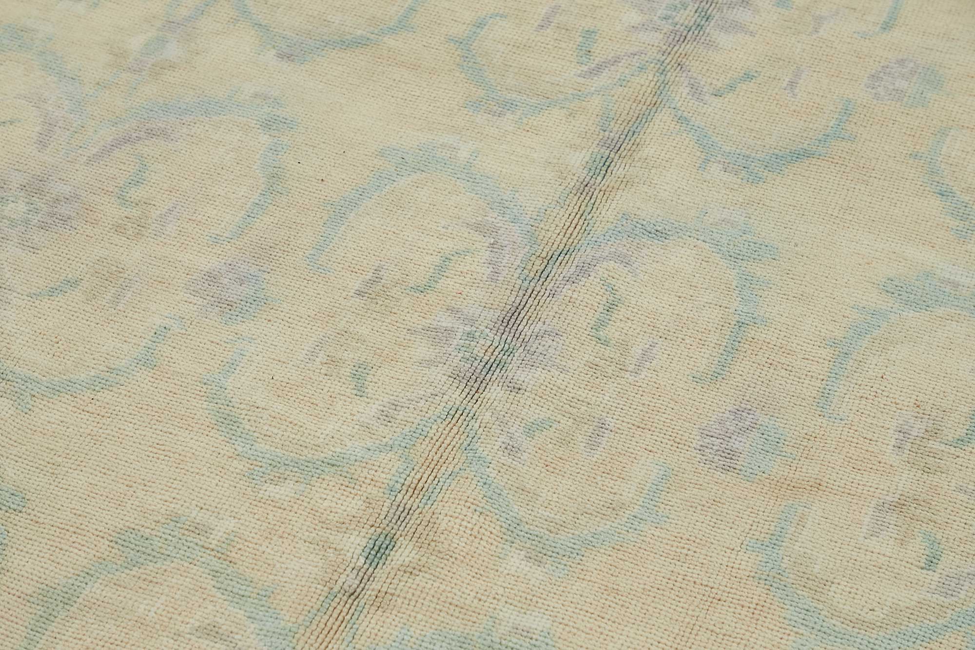 5x10 Beige Vintage Anatolian Rug - 49409