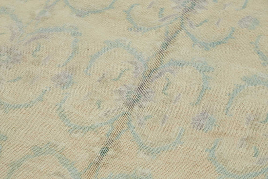 5x10 Beige Vintage Anatolian Rug - 49409