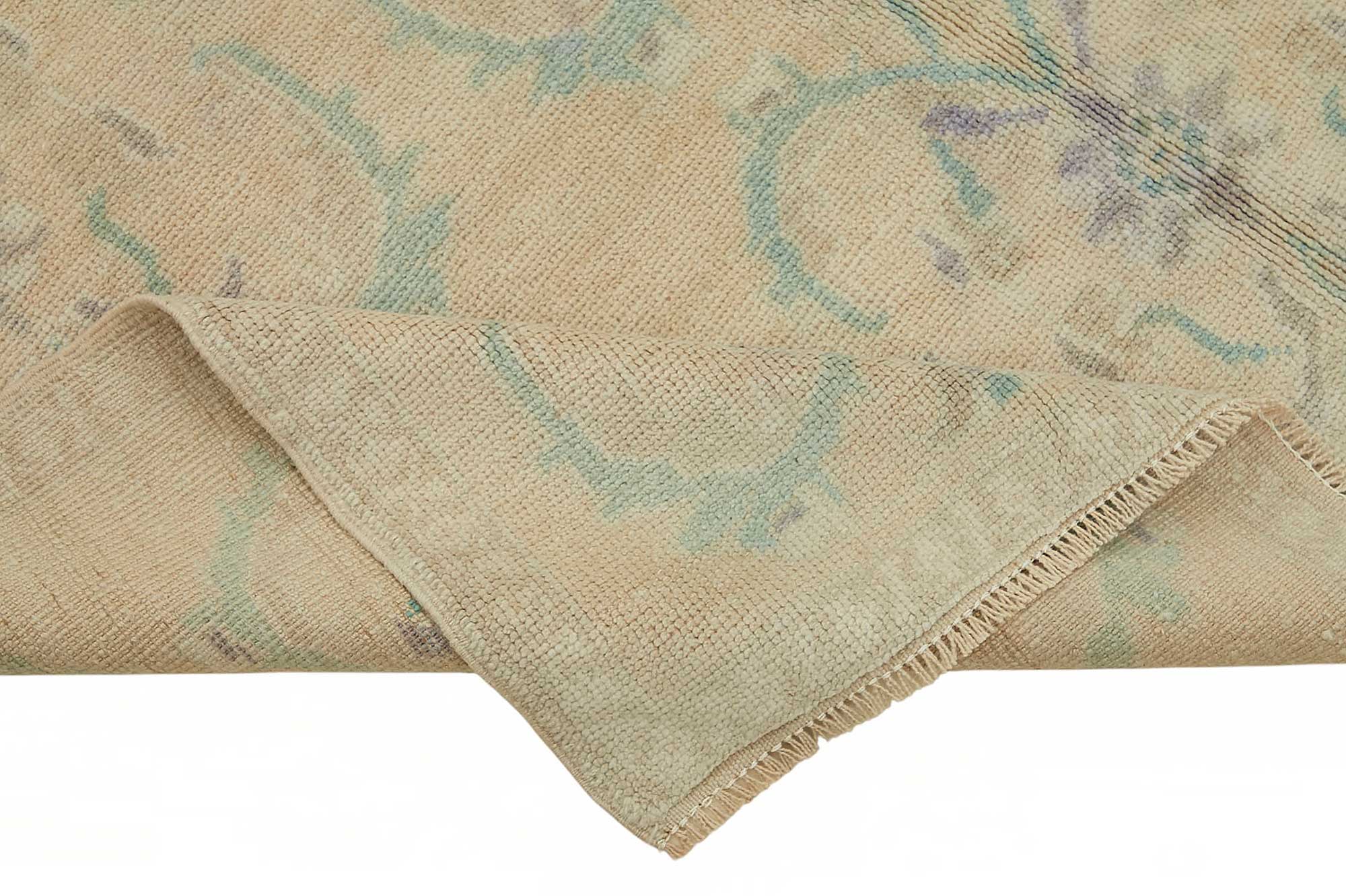5x10 Beige Vintage Anatolian Rug - 49409