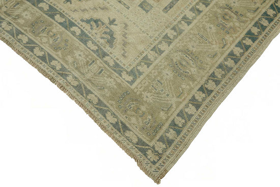 6x11 Beige Vintage Anatolian Rug - 49411