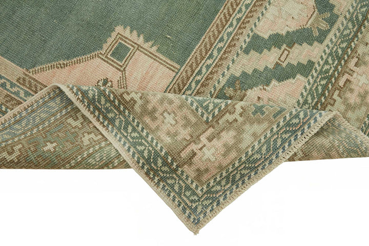 5x9 Beige Vintage Anatolian Rug - 49412