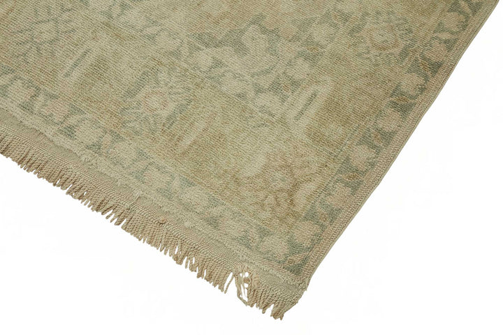 5x11 Beige Vintage Anatolian Rug - 49413