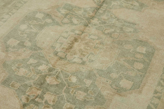 5x11 Beige Vintage Anatolian Rug - 49413
