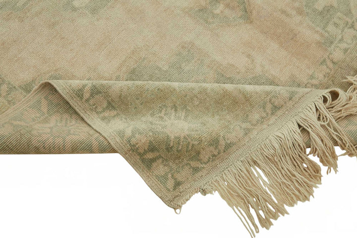 5x11 Beige Vintage Anatolian Rug - 49413