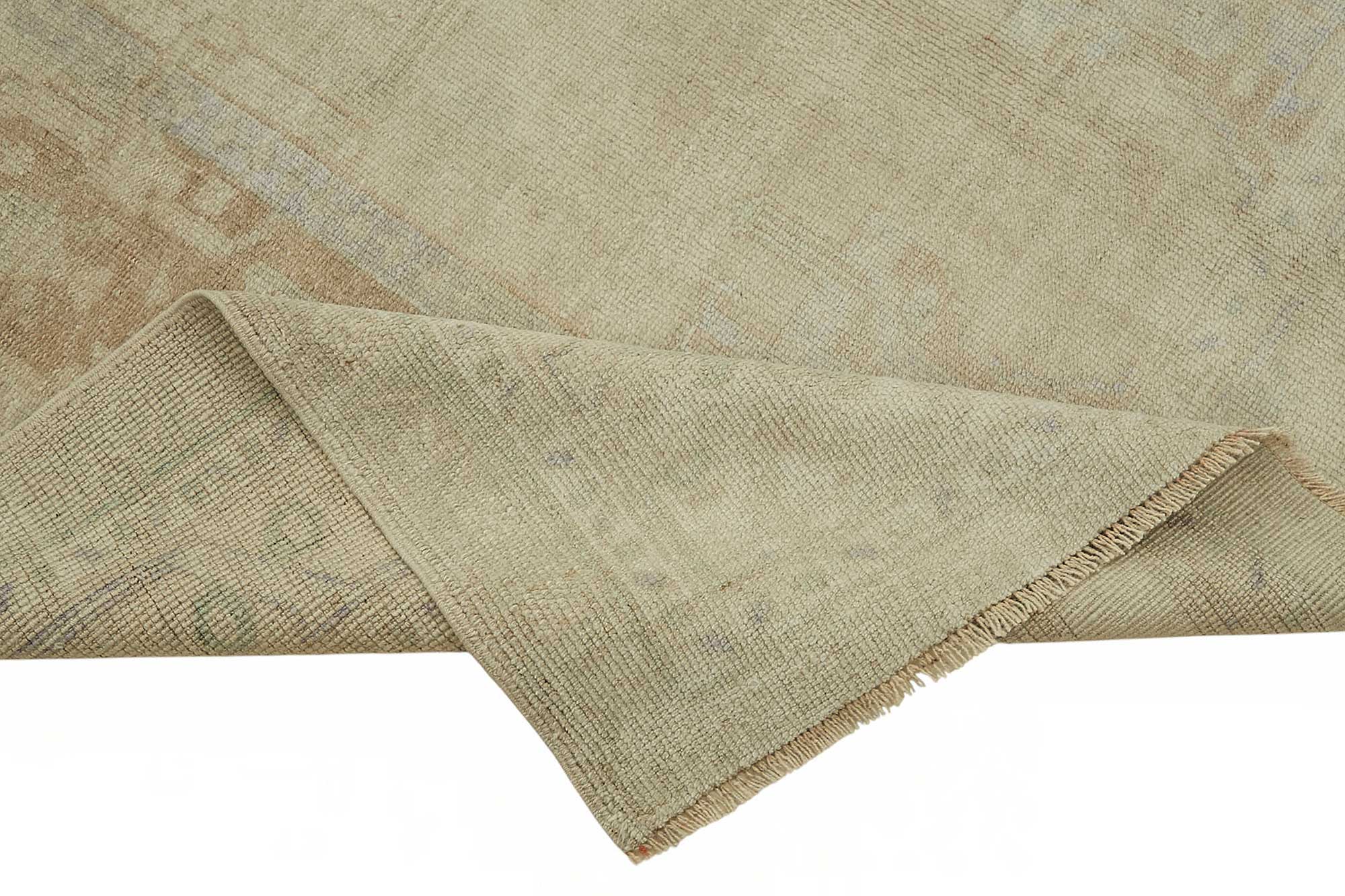 5x11 Beige Vintage Anatolian Rug - 49414